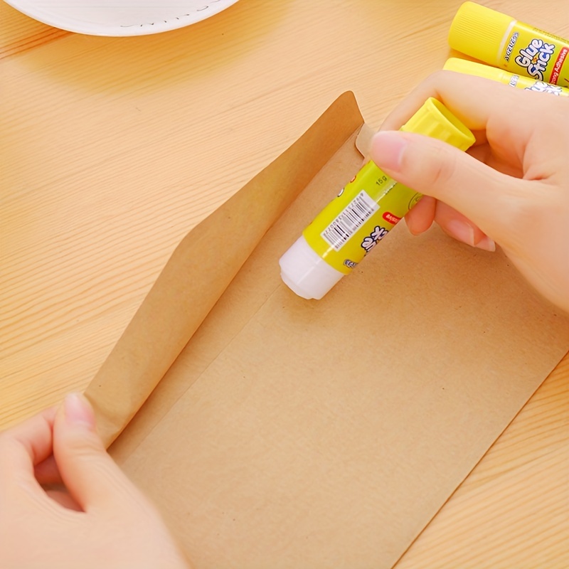 Cartoon shape cute solid glue children DIY super glue School student glue  stick Office sticker paste convenient retractable glue