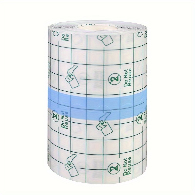 Transparent Waterproof Wound Tape - 15cm x 10m - CE/FDA Approved for  Sensitive