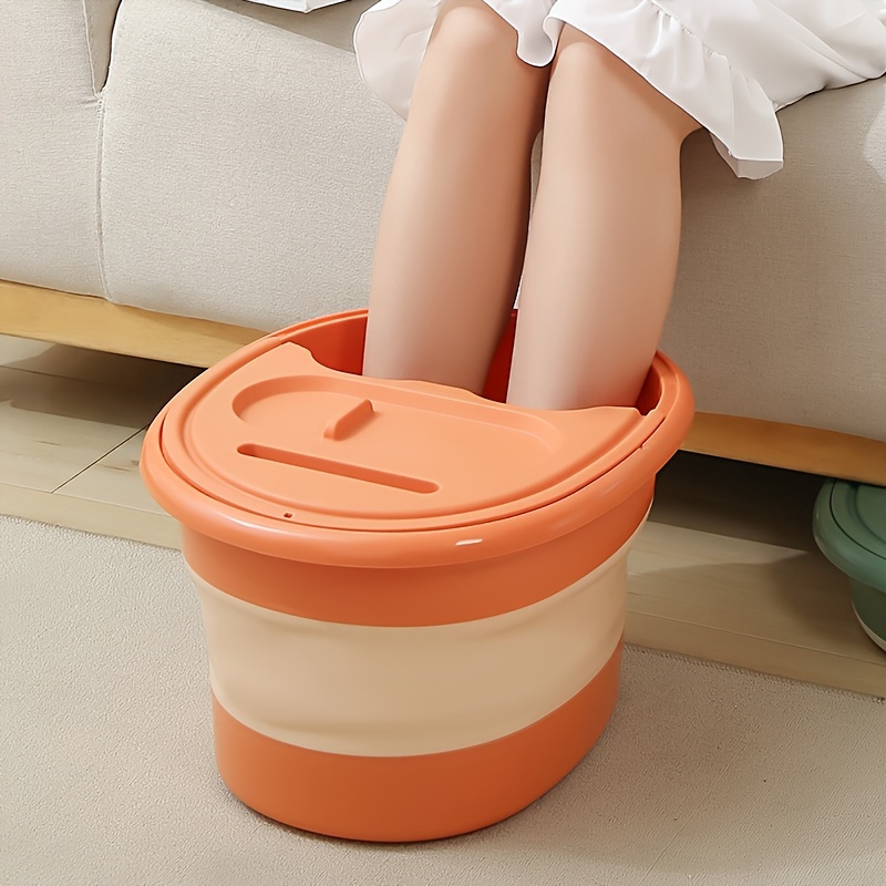 Foldable Foot Bath Bucket Foot Bath Tool Foot Bath Massager - Temu