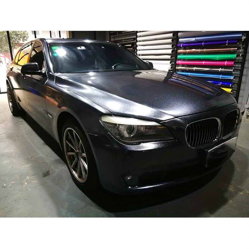 Premium Matte Black Vinyl Film Car Wrap Foil Sticker Vehicle - Temu