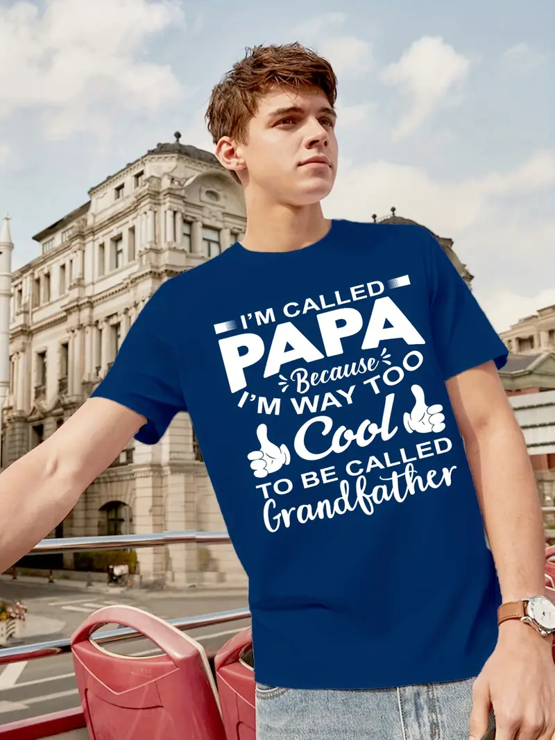 Maglietta da uomo con stampa di slogan divertenti, maglietta grafica per  abbigliamento estivo da uomo, top da uomo, come regali - Temu Italy