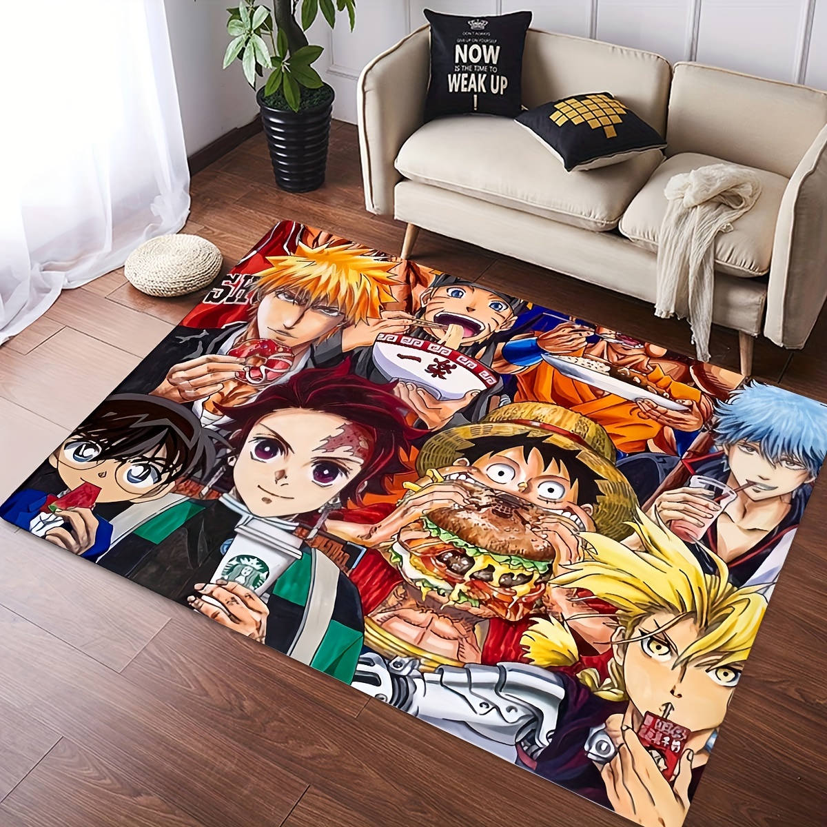 Buy ZWPY Anime Cartoon One Piece Area Rugs Bedroom Rug Non Slip Door Mat  Peripheral Carpet for Home Decor Floor Rug Multi-Size Optional,One Piece  5,60x90cm Online at Low Prices in India 