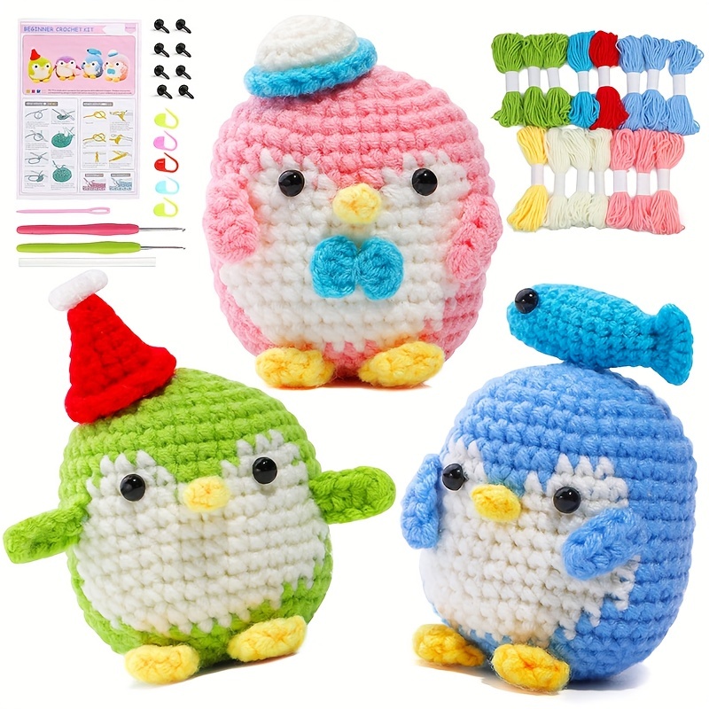 Crochet Kit For Beginners accessories Random Color Crochet - Temu
