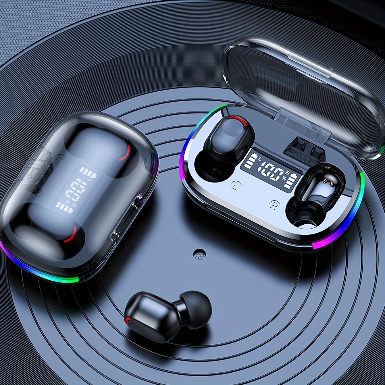 P9 Pro Max auriculares inalámbricos con Bluetooth, auriculares estéreo con  micrófono para Iphone y Xiaomi, 5