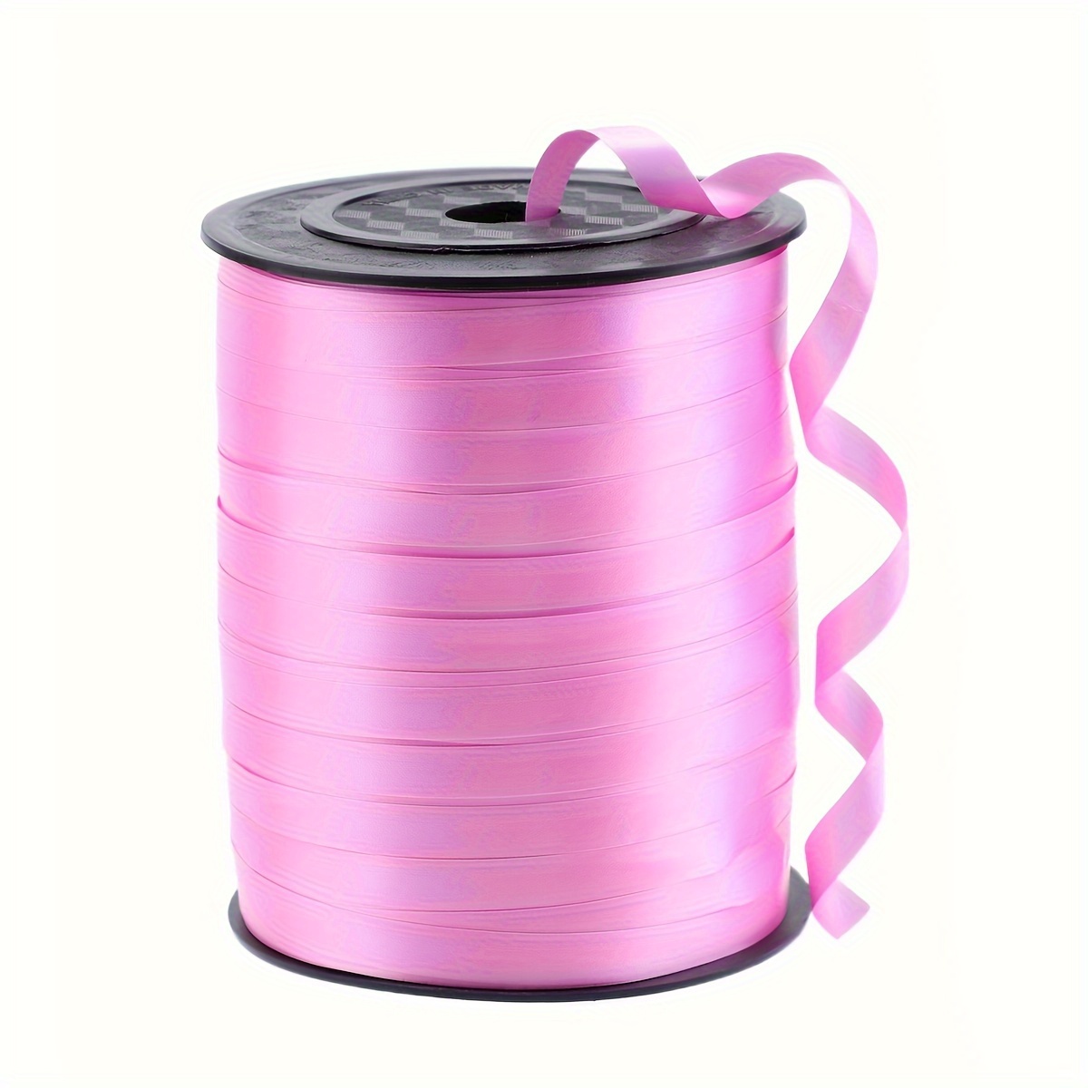 Premium Pink Curling Ribbon, 1/5 Wide x 500 Yards Christmas Curling Ribbons for Gift Wrapping, Party Decoration, Balloon String, Ribbons for