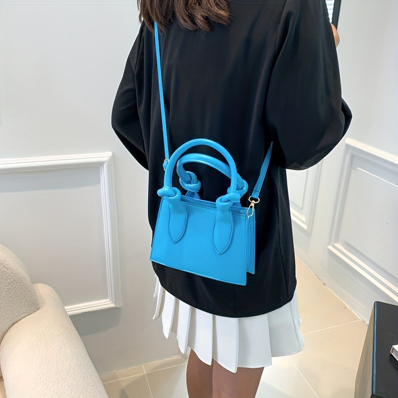 Blue mini shoulder discount bag