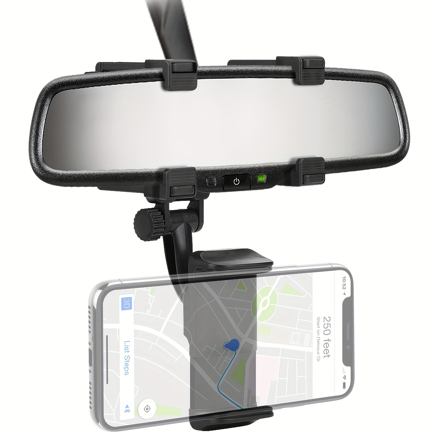 Auto rückspiegel rückspiegelhalterung Navigation Ausziehbar - Temu
