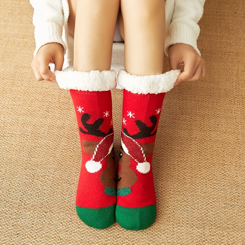 Christmas Non Slip Womens Socks - Temu