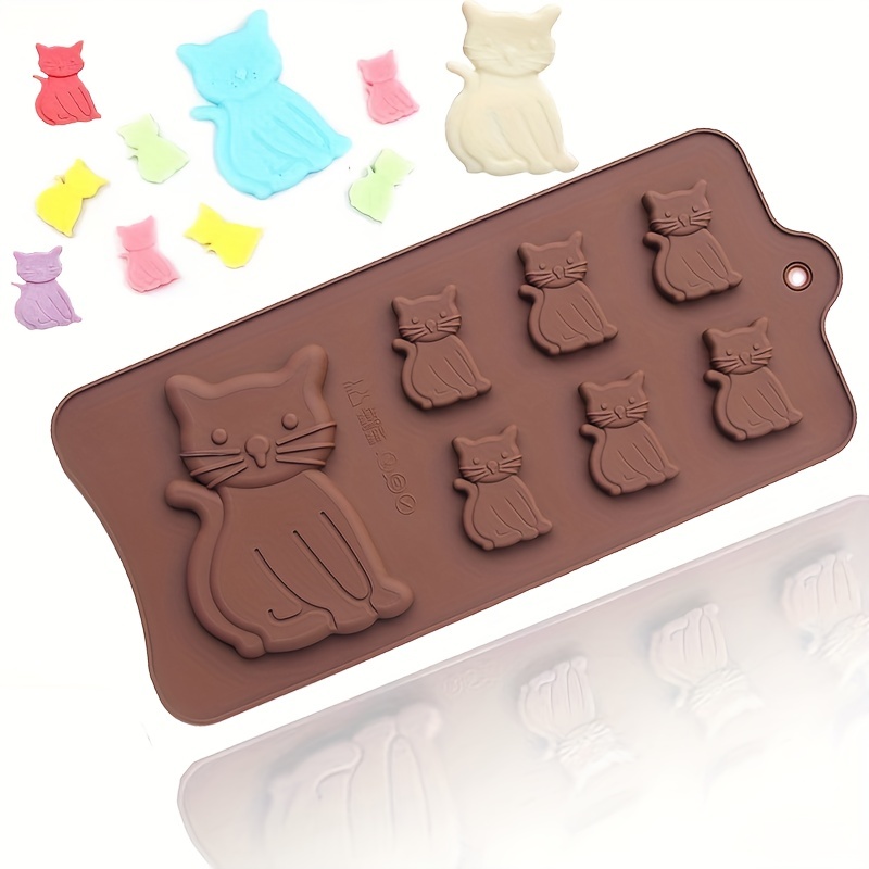 Cute Animal Shaped Silicone Chocolate Mold