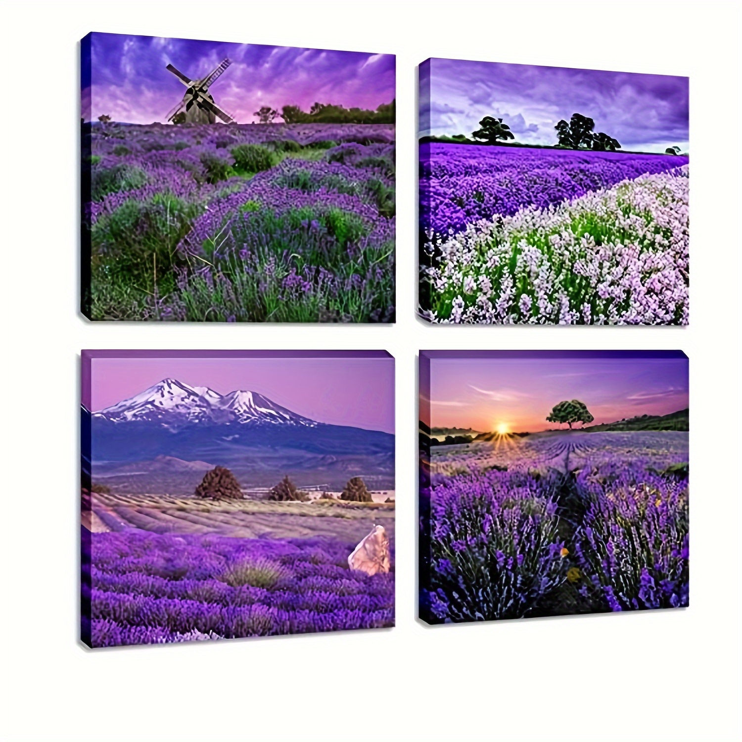 Lavender Bathroom Decor Wall Art Purple Lavender Bathroom Pictures Wall  Decor Spa Relax Bathroom Signs Canvas Prints Painting Modern Home Artwork