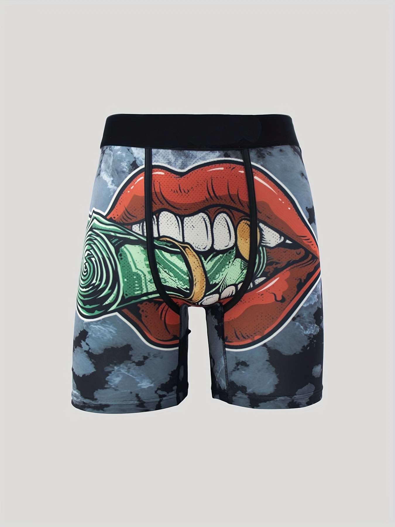 Personalized Pattern Print Fashion Men's Boxer Briefs High - Temu