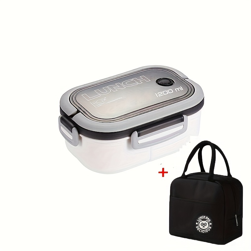 Portable Bento Bag With Lunch Box And Cup, Ice Pack