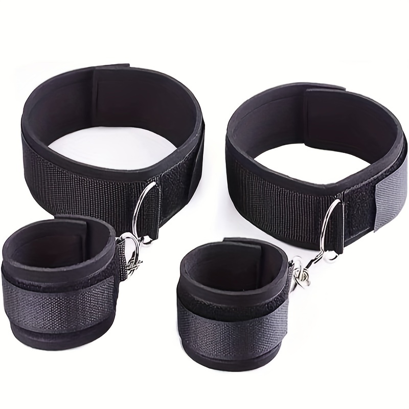 Bondage Sex Bdsm Leather Bondage Sets Restraint Kits Men - Temu