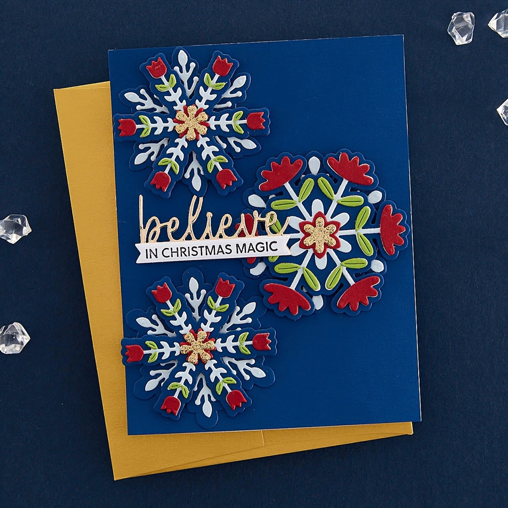 DIY Snowflake Stamps Craft, Free Homeschool Deals ©