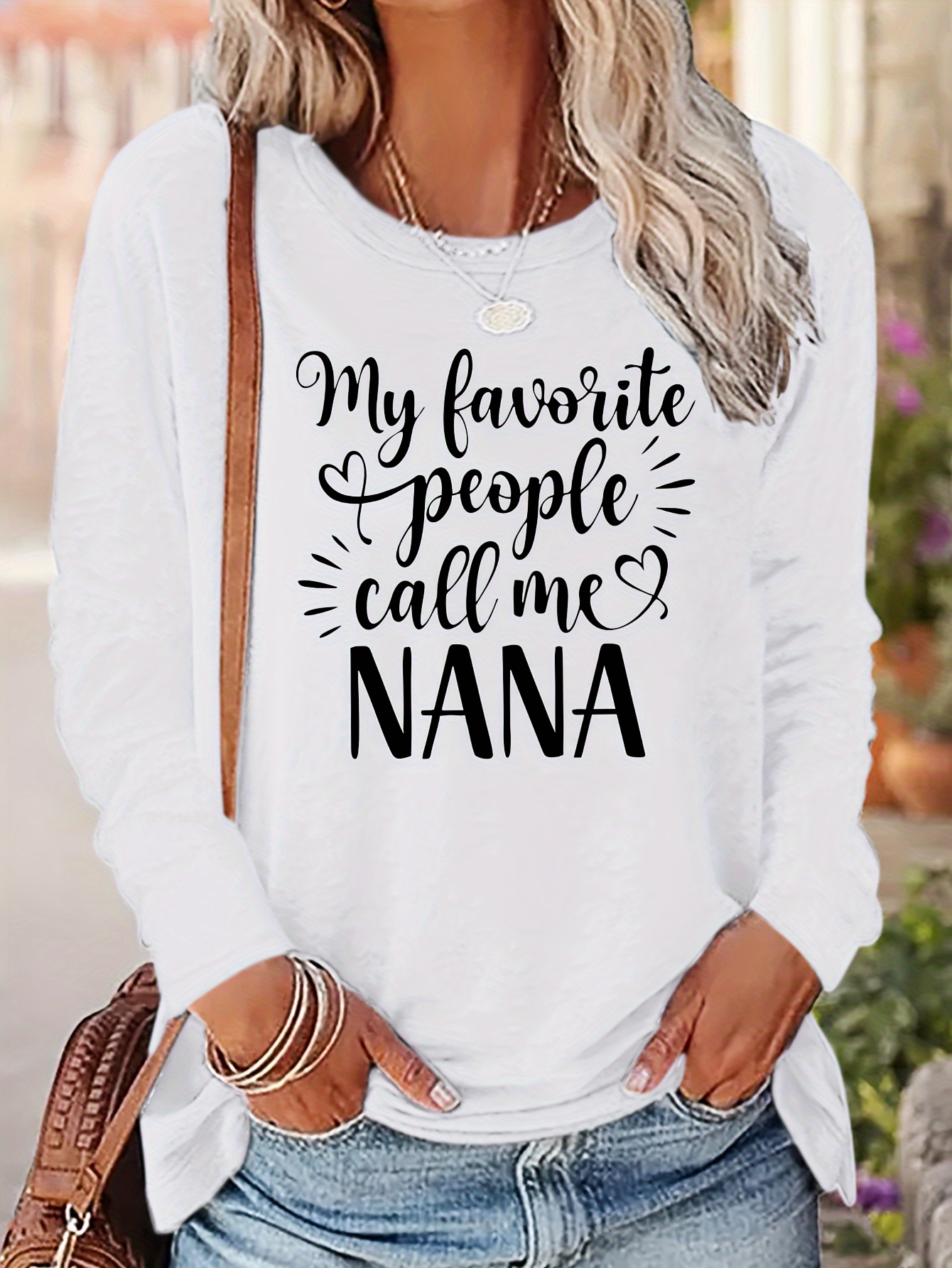 Letter EVERYDAY Print Cotton T-shirt