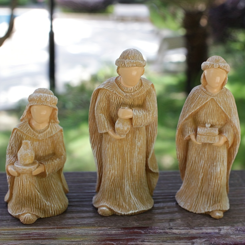 Manger Figurines Decorative Figure Figurines Resin Crafts - Temu