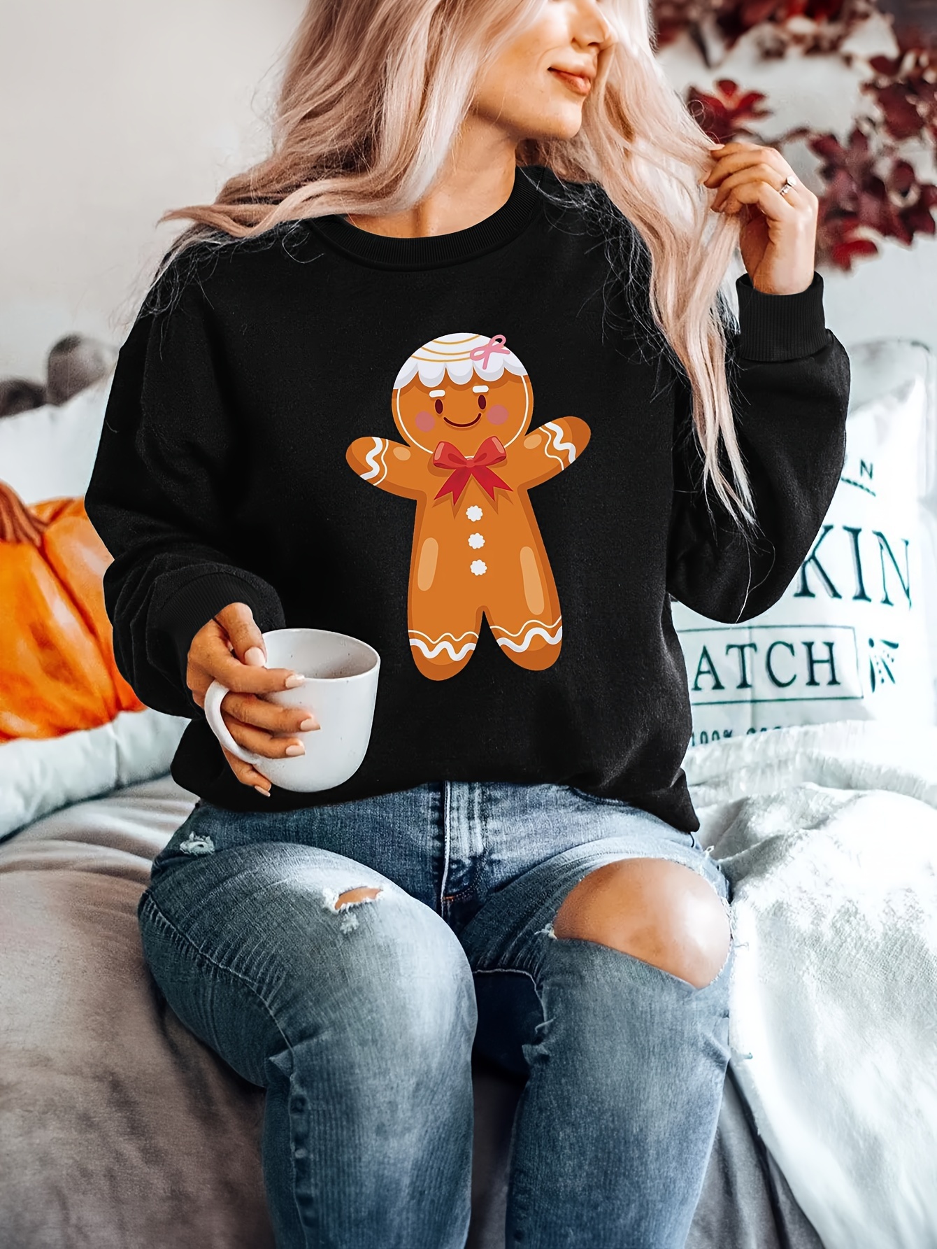 Gingerbread hot sale man sweatshirt