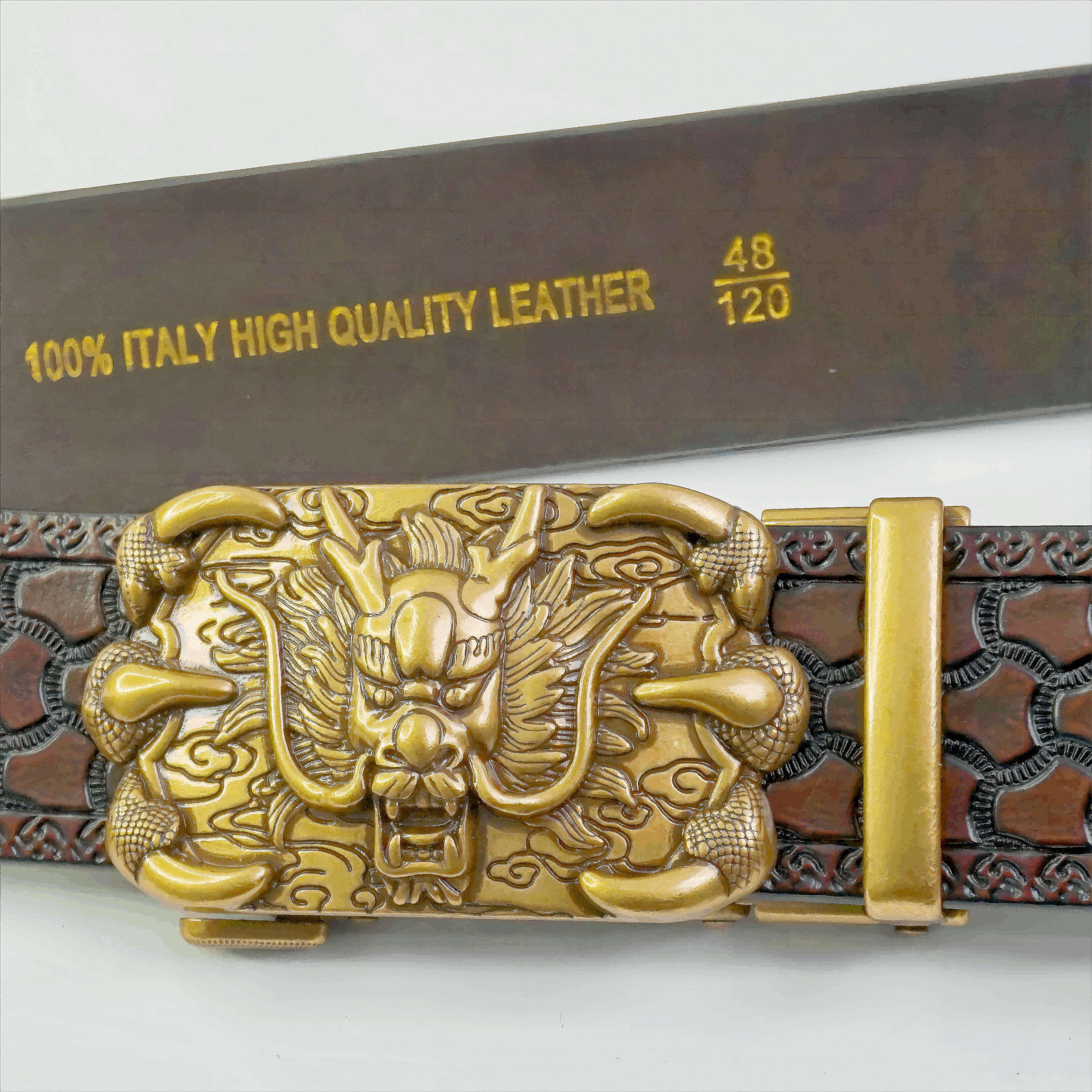 Asian Theme Metalwork Dragon Character Symbols Metal Expandable Belt Size Large Chinese Coiled Dragon Metal Belt Buckle - Specialty Metal  main image 3