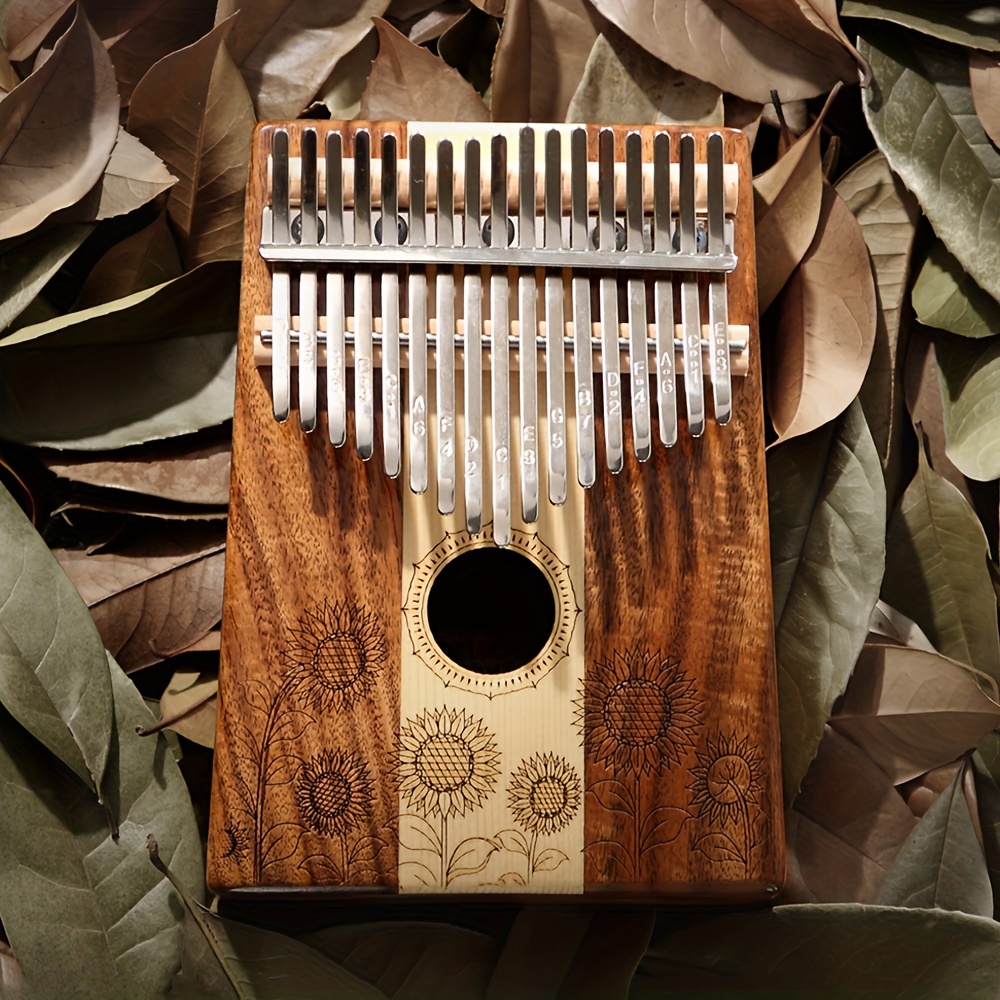 8€92 sur Piano à pouce Sapele portable 17 tons Kalimba avec marteau pour  débutant - Instruments de musiques - Achat & prix