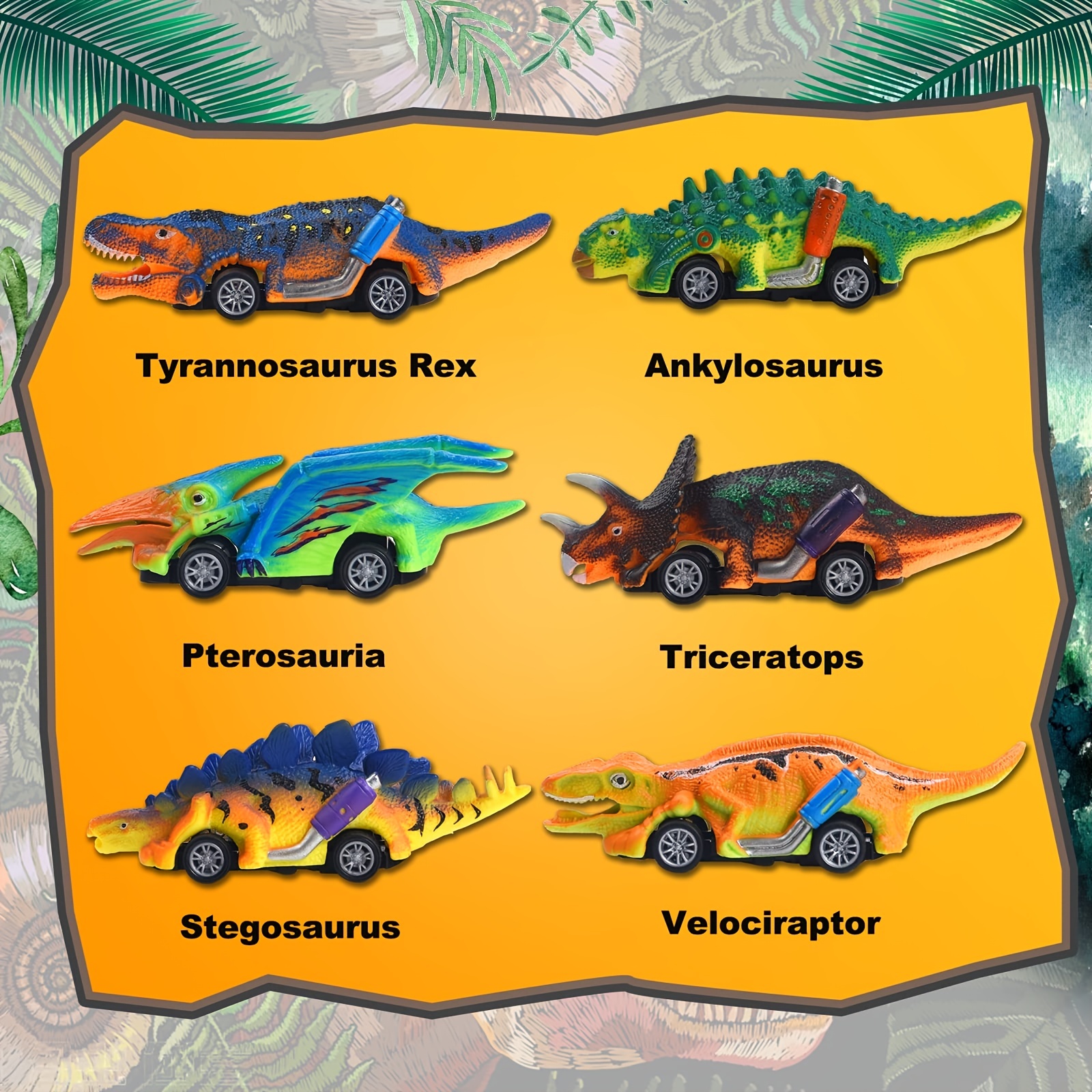 dinosaur toys for 3 year old boys 6 pack mini pull back cars with t rex for boys dinosaurs toys for boys kids birthday christmas ideal gifts for toddlers christmas halloween thanksgiving day gift 2