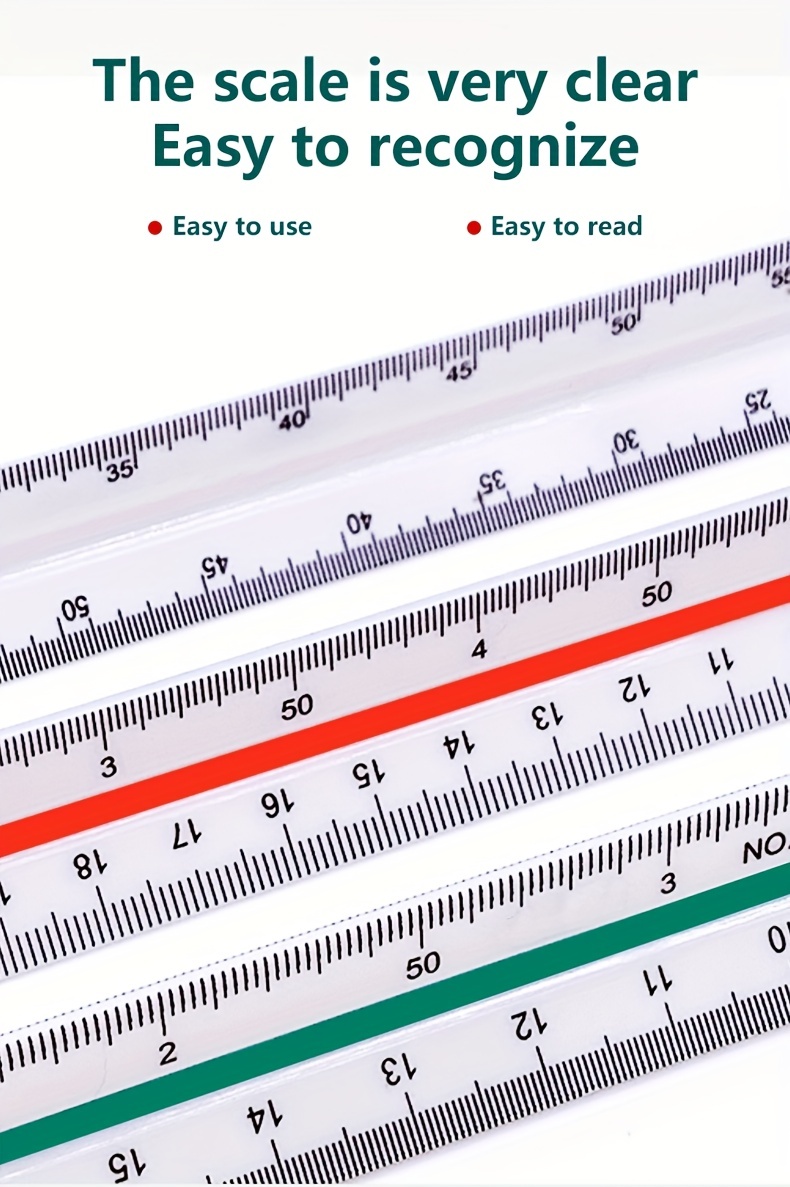 Triangular Scale Multifunctional Scale Triangle Drawing - Temu United ...