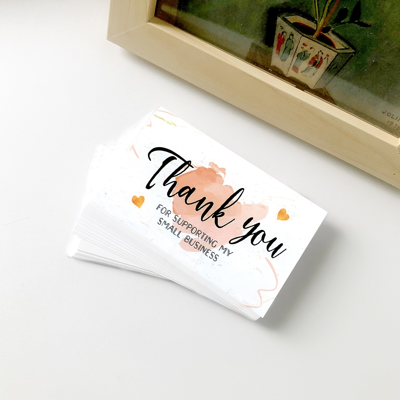 Thank You Cards Business Small Business Card Thank You for Your Business  Printable Thank You Card Small Business Your Order 