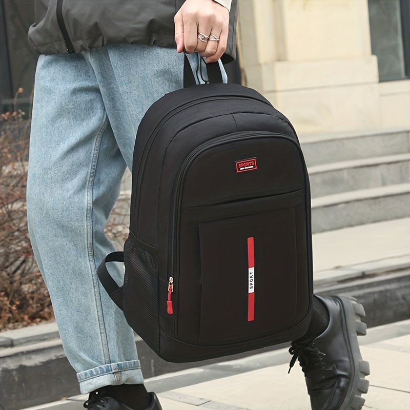 Mochilas de tela Oxford de gran capacidad para hombre, bolsas de viaje  ligeras, mochilas escolares, bolsas para portátiles de negocios,  impermeables