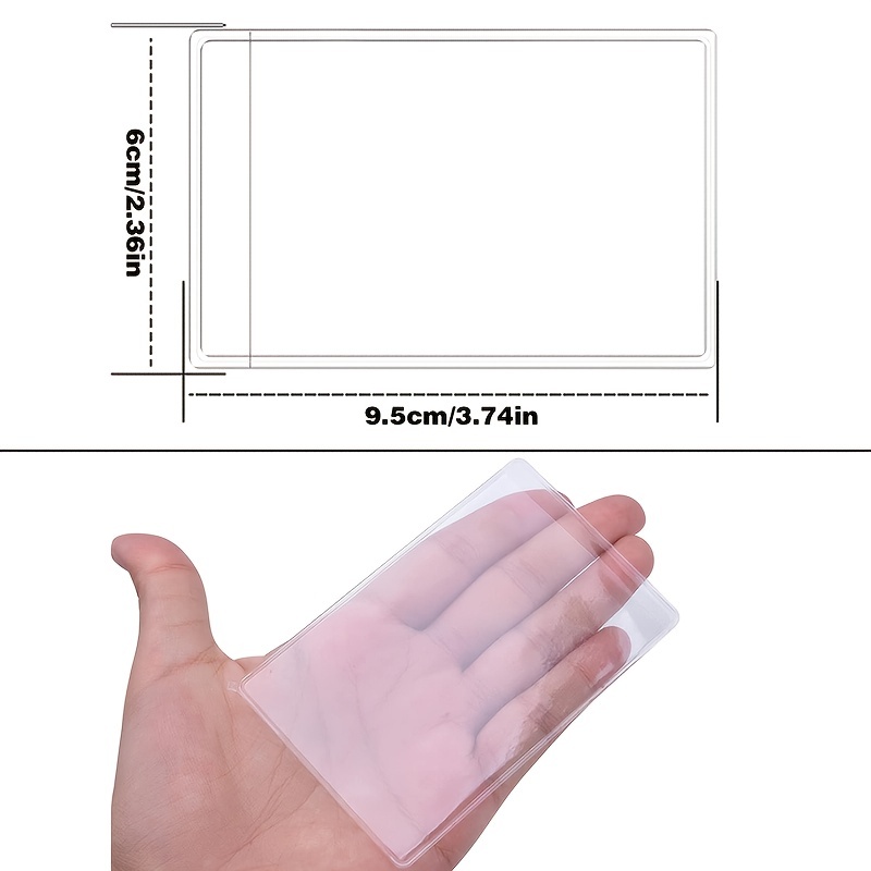 Custodia per Carta d'Identità Durable Trasparente Plastica 6 x 9 cm (20  Unità)