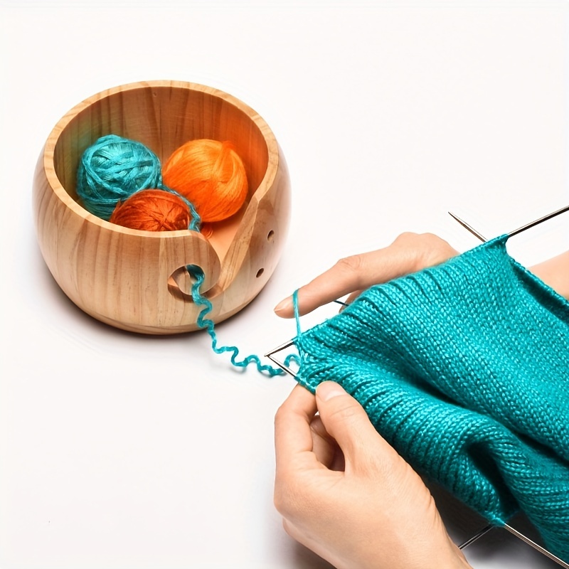Yarn Bowl Crochet Hook Putting Bowl Knitting Yarn Holder
