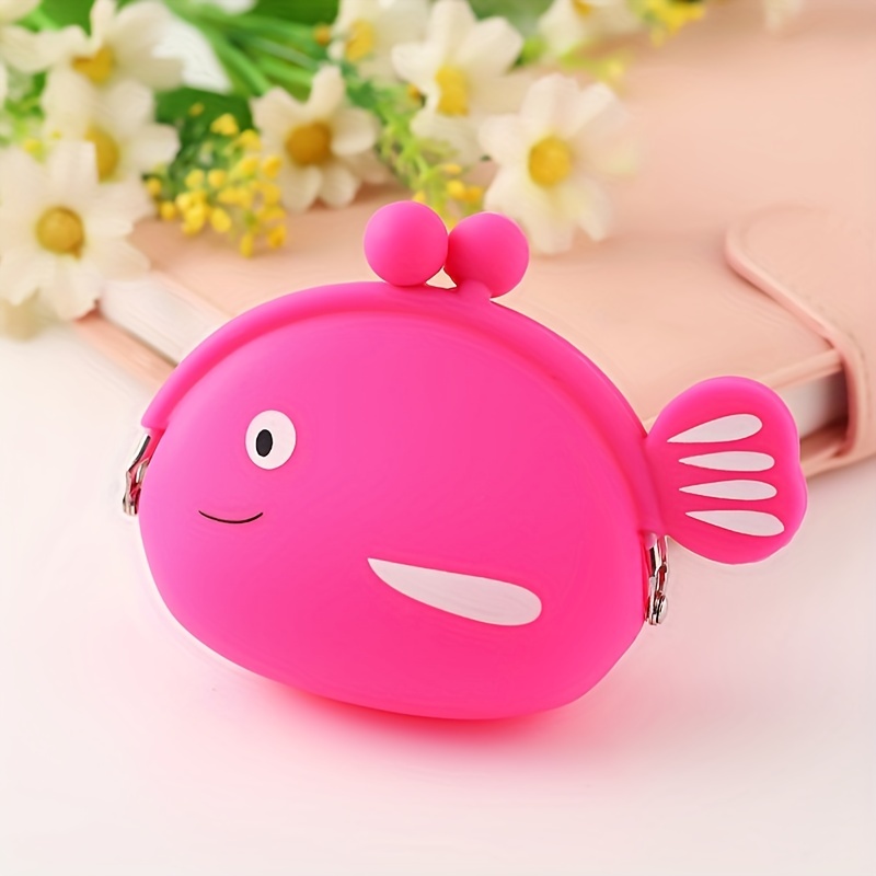 Fish Head Shaped Creative Pouch Bag with Zipper - Travel Cash Money Mini  Case for Fish Lovers Gift - Novelty Coin Purse for Pocket Funny Gag Gift  (Mackerel) : : Home