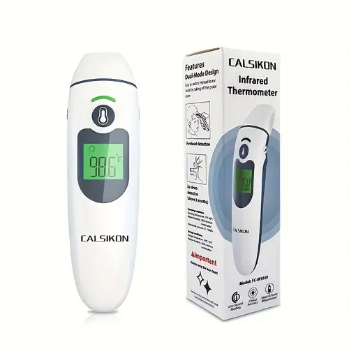 Thermomètre pour bébé, thermomètre frontal et auriculaire