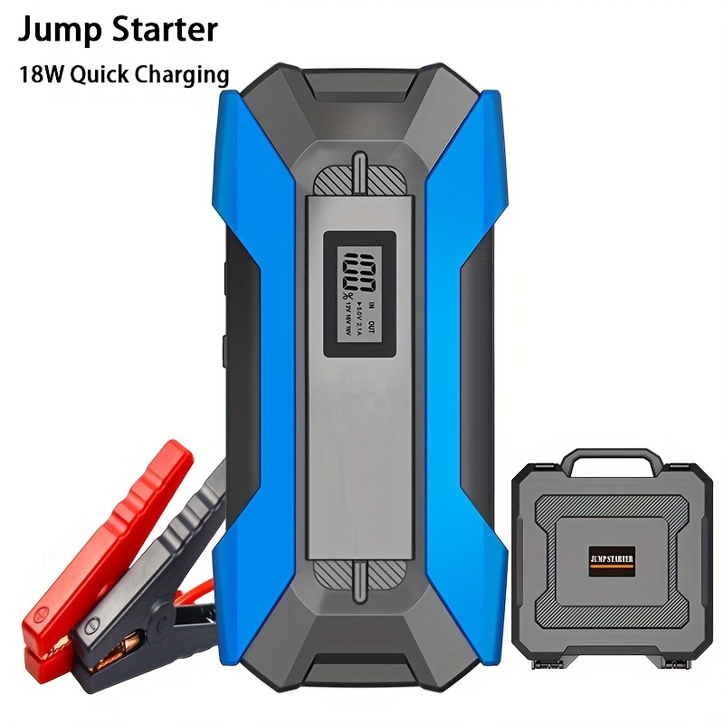 BIUBLE Jump Starter 2000A Peak 12V Car Jump Starter Auto Battery Booster  Pack with USB Quick Charge 3.0,Lithium Jump Box with LED Light(Up to 7.0L  Gas