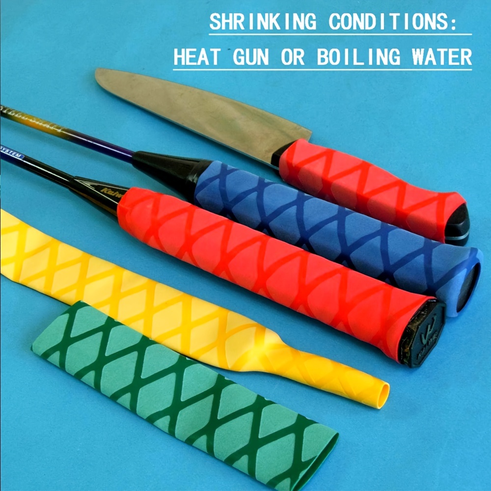 Anti slip Waterproof Heat Shrink Tube Fishing Rods Bicycle - Temu