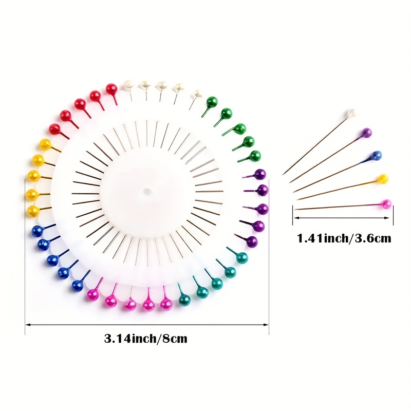 100pcs Sewing Straight Pins, Positioning Needle With Mini Ball Head, Sewing  Supplies & Tools