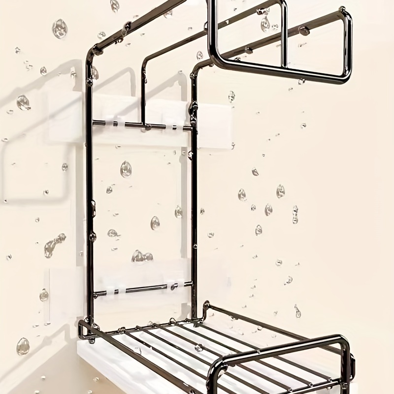 Sink Storage Shelf Kitchen Rag Rack Wall Hanging Storage Rack