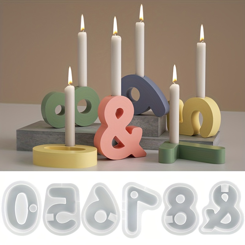 Alphabet Letter Molds Alphabet Mold for Resin Wax and Gypsum