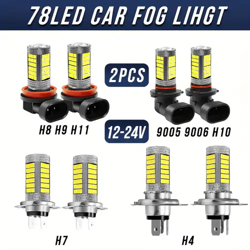 H7 LED Bulbs 24V for Truck