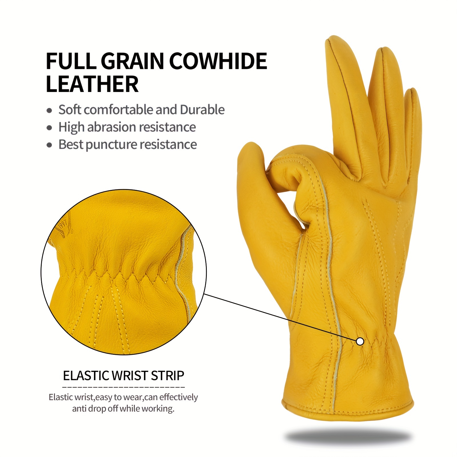 Men's Top Safety Gloves - Highest Cut and Abrasion Protection