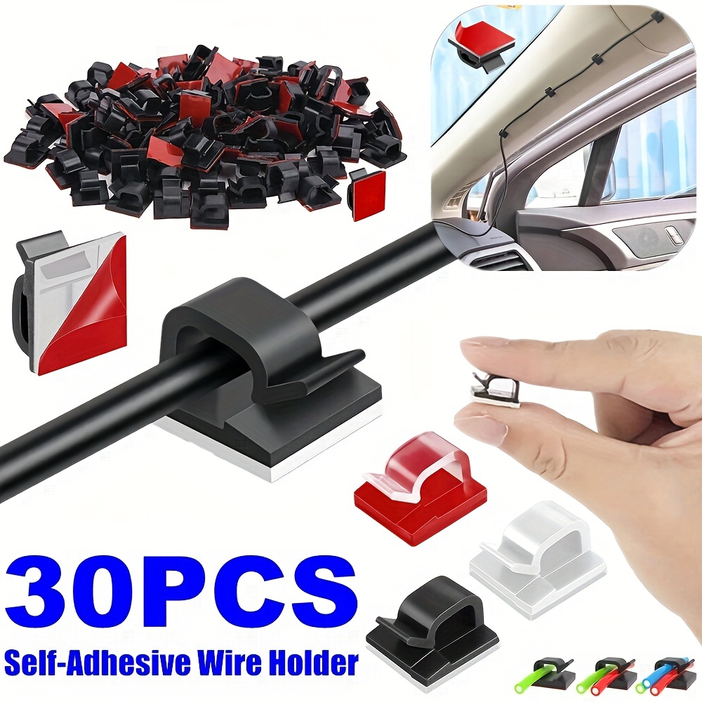 Adhesive Cable Clips Upgraded Wall Wire Holders For Cable - Temu