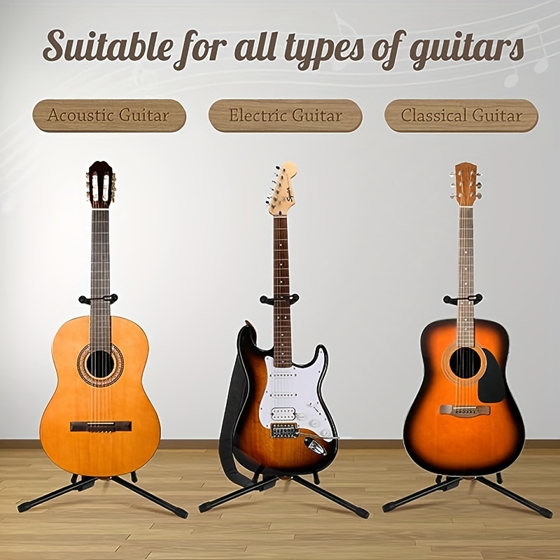 Adjustable Single Guitar Stand Foldable