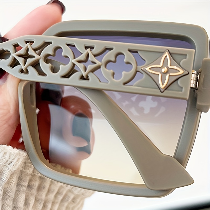 Large Square Sunglasses Gradient Glasses UV400
