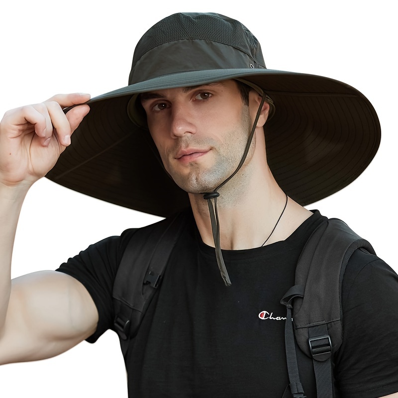  Outdoor Sun Hat Detachable Neck Face Flap UPF 50+UV