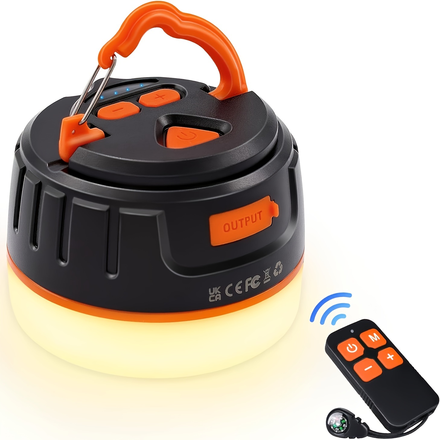 Rechargeable Led Camping Lantern With Remote 150 Hours Lasting