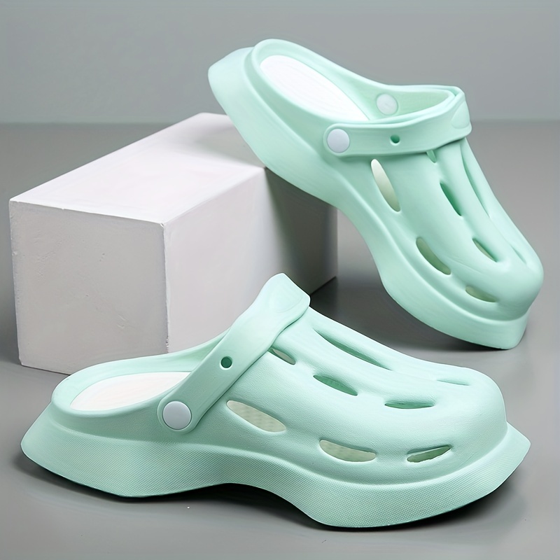 Casual Colorful Breathable Clogs For Boys And Girls, Quick Drying