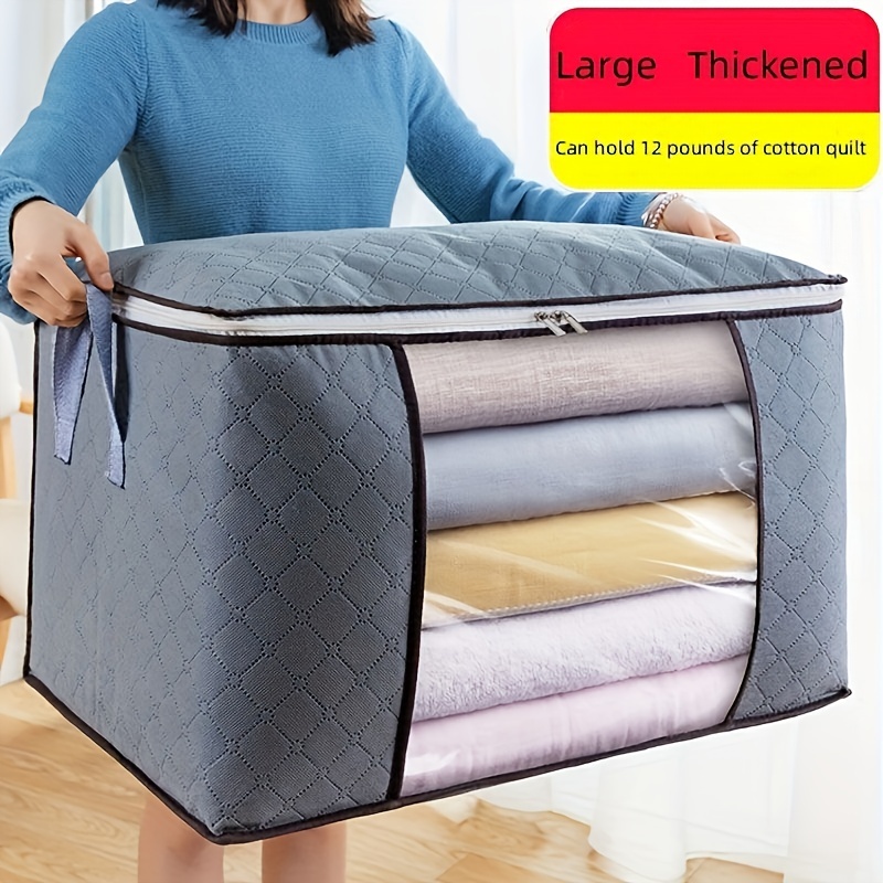 Linencover Large Quilt Storage Bag Soft, Durable, And Spacious