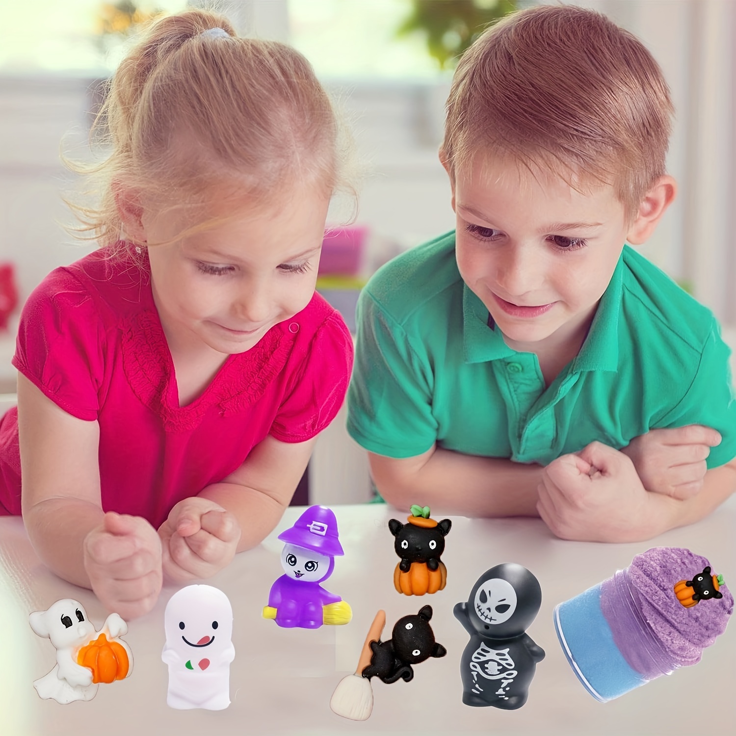 Diy Slime Kit For Girls Toys Party Favors With Ghost Mold - Temu