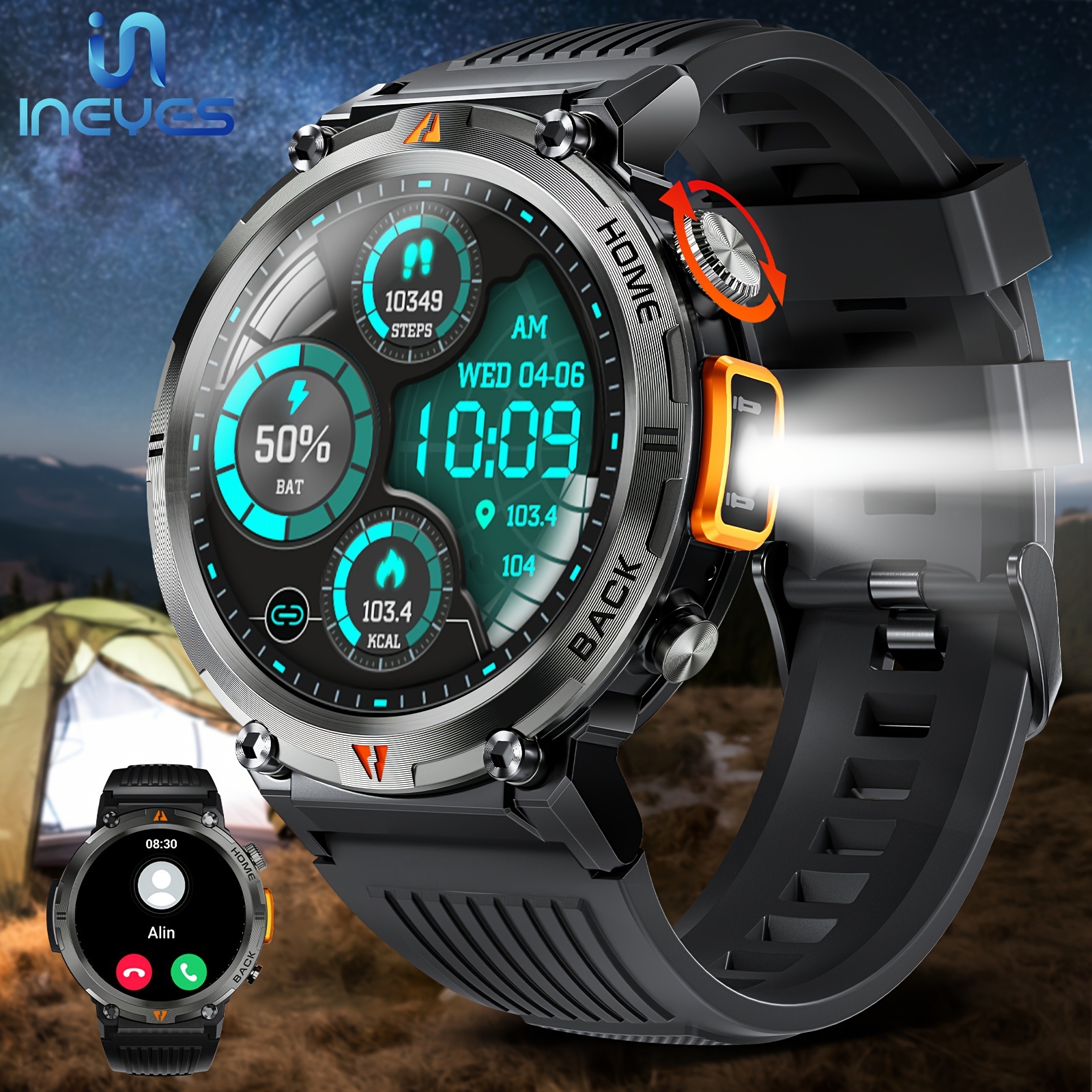 eigiis smartwatch ke3 with With Flashlight – vwar