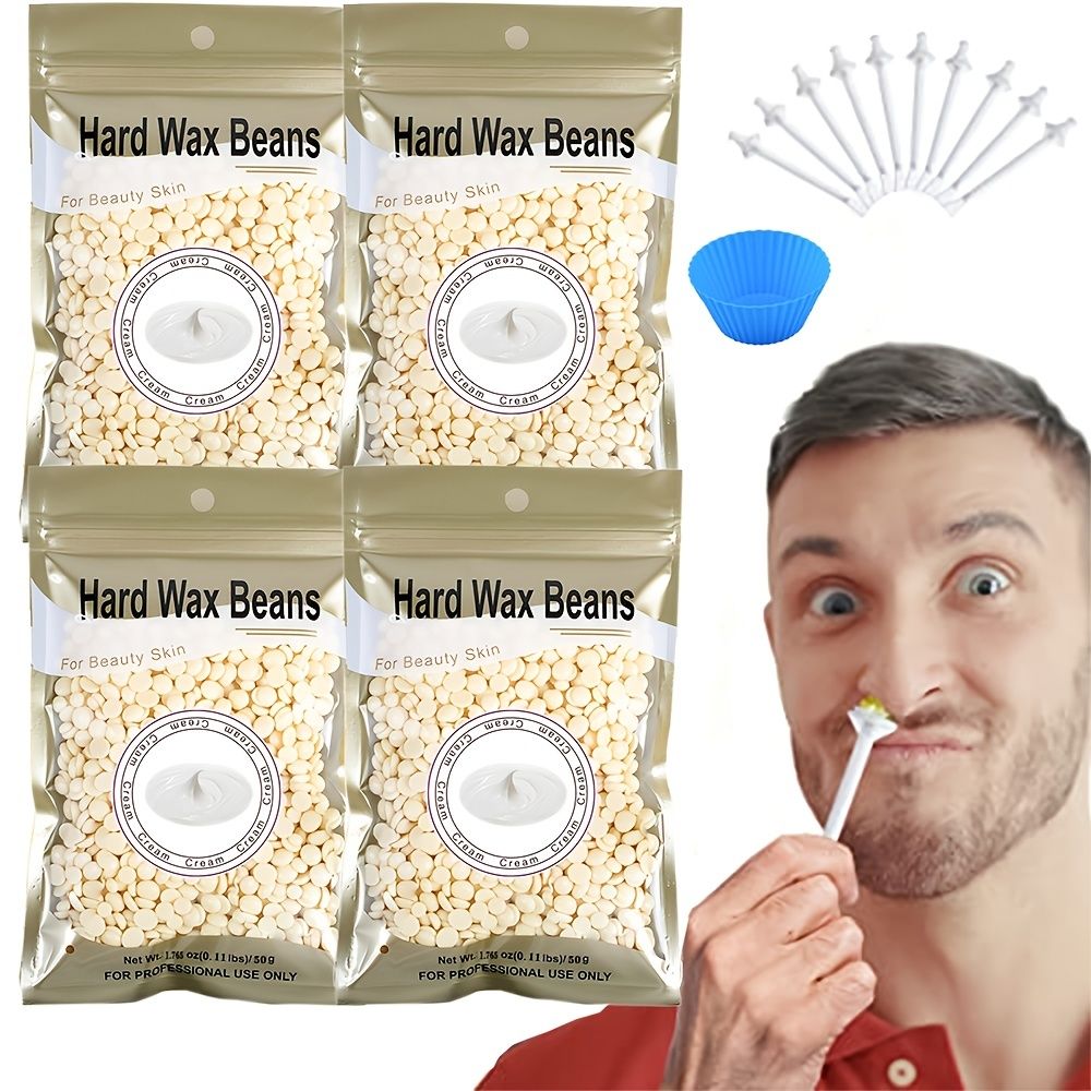 1pc 200g Nose Wax Beans Professional Nose Hair Wax For Men Women Hard Wax  Beads For Safe Quick Nose Hair Removal Nose Wax Beads Kit - Health &  Household - Temu