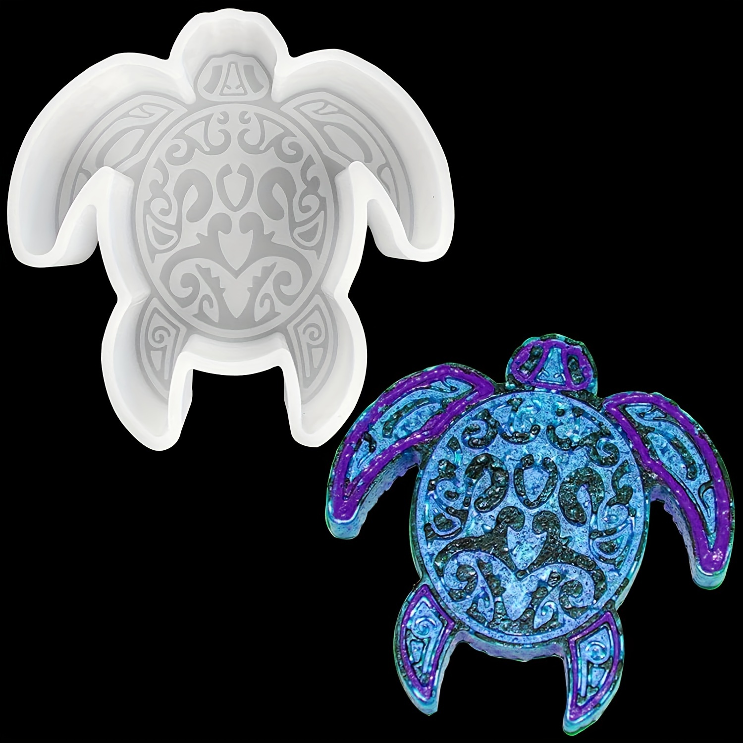 

Sea Turtle Silicone Molds For Freshies, Sea Turtle Car Freshie Mold Car Freshies Supplies Molds Silicone Oven Safe Making Kit For Freshies Resin Soap Candles