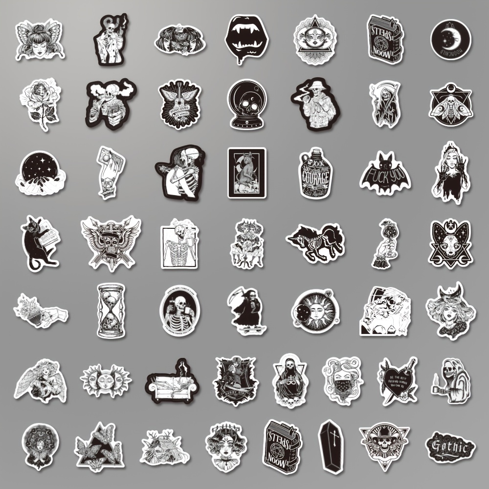 Aesthetic Goth icon decals / decal ids